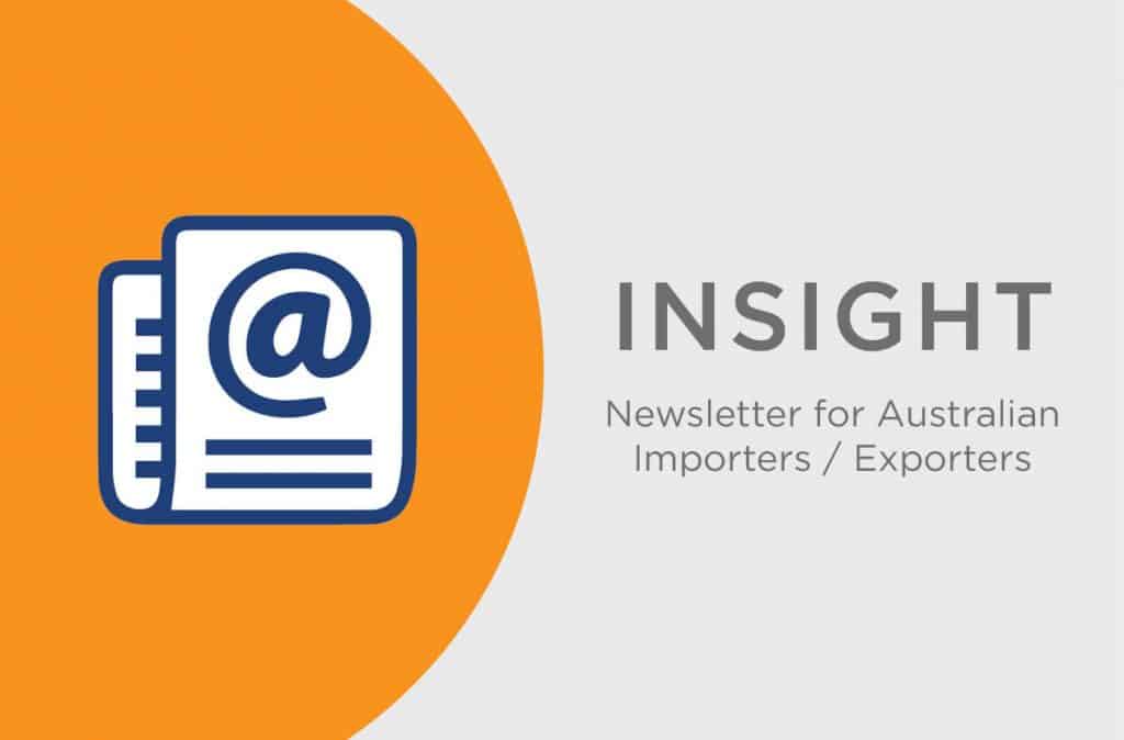 Logistics Newsletter for Australian Importers and Exporters